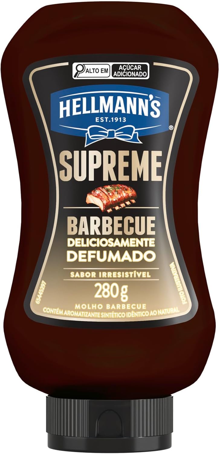 Molho Barbecue Defumado Hellmann's Supreme Squeeze 280g